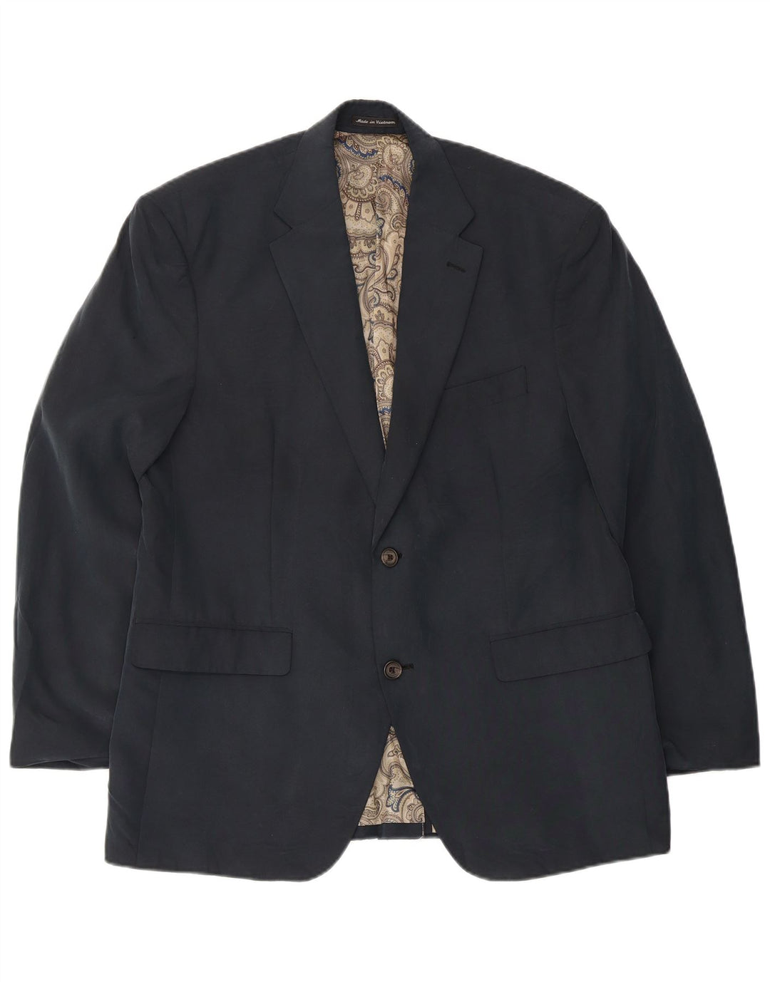 Jachetă pentru bărbați Ralph Lauren, cu 2 nasturi, UK 40, mijlocie, bleumarin, modal