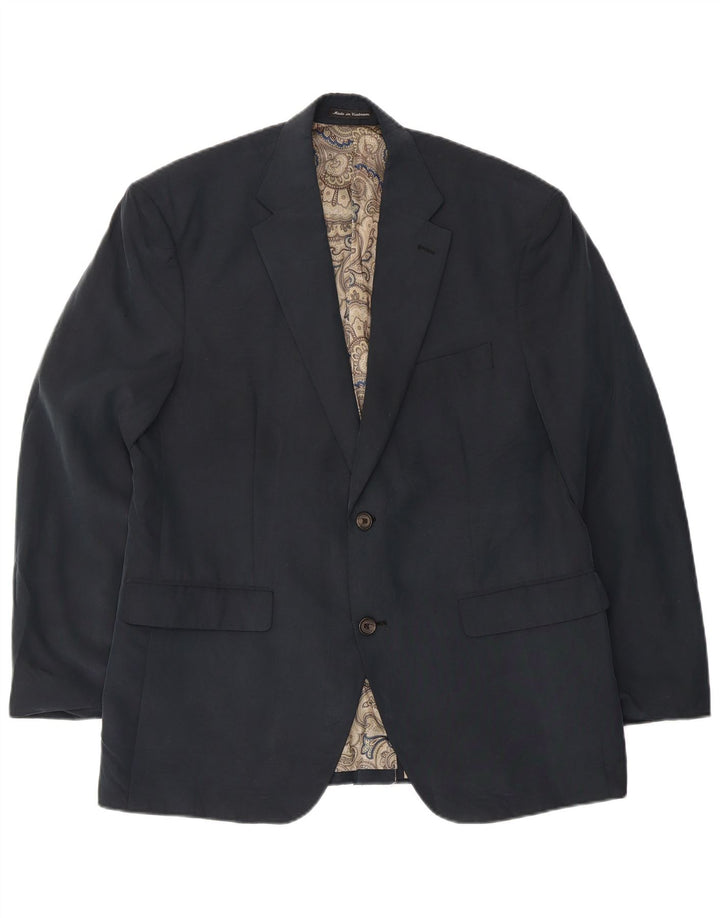 Jachetă pentru bărbați Ralph Lauren, cu 2 nasturi, UK 40, mijlocie, bleumarin, modal