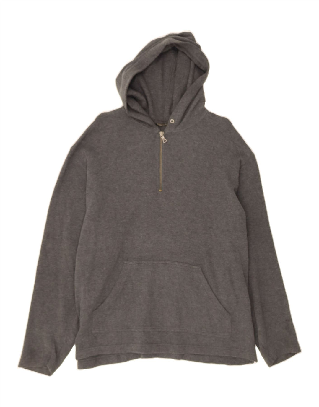 BANANA REPUBLIC Mens Hoodie Jumper Large Grey Cotton Vintage Banana Republic and Second-Hand Banana Republic from Messina Hembry 