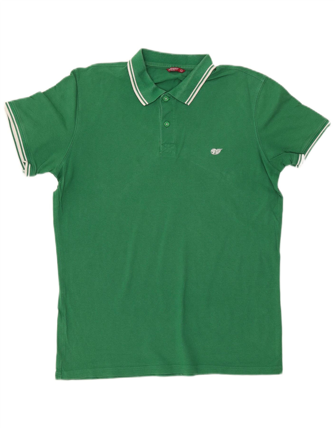 Carrera Mens Polo Shirt Large Green Cotton