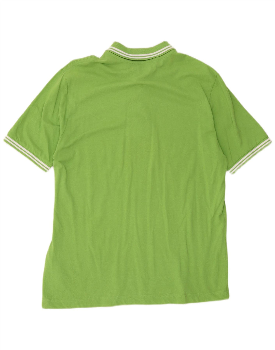 Kappa Mens Polo Shirt Large Green Cotton