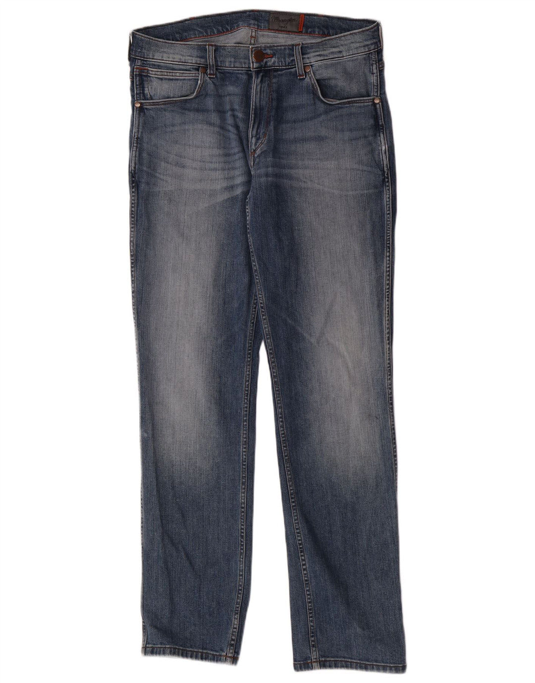 Blugi drepti pentru bărbați Wrangler W34 L33 albastru