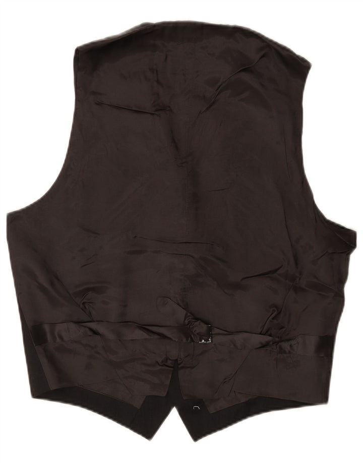 Vintage Mens Waistcoat Medium Grey
