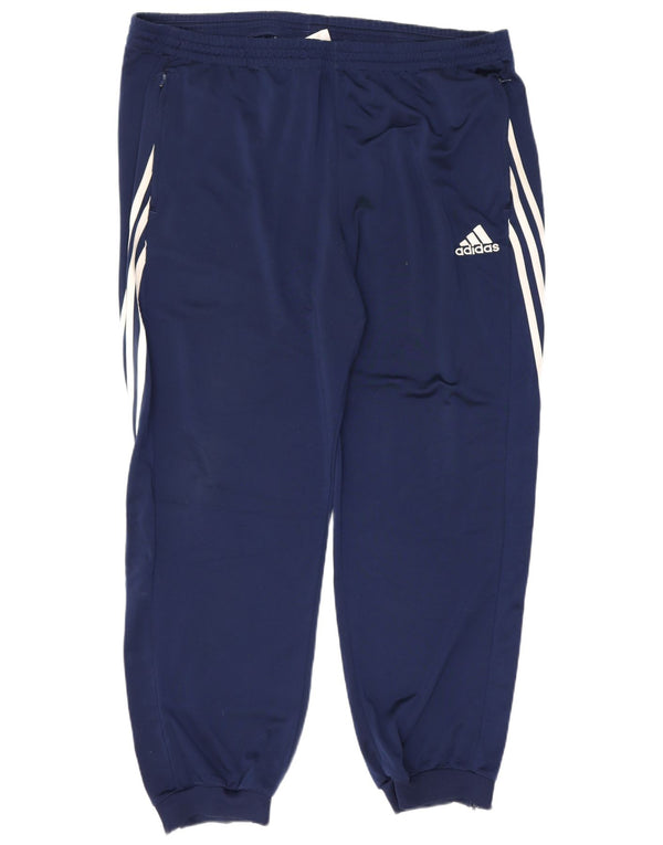 Adidas muška trenirka hlače Joggers 2XL tamnoplavi poliester