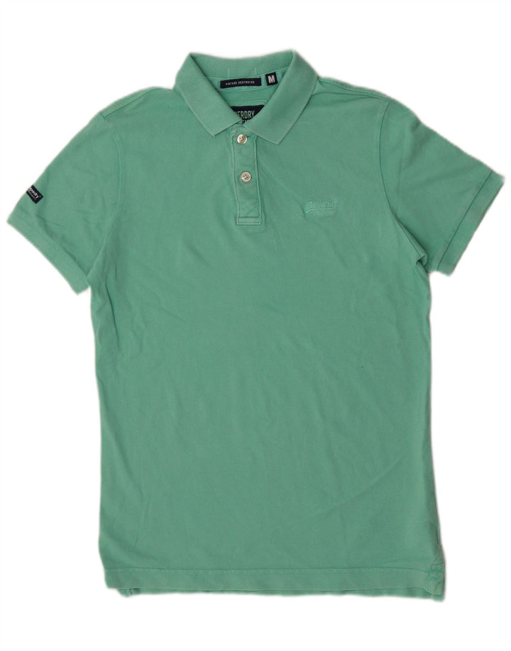 Superdry Poloshirt til mænd Medium Grøn Bomuld Klassisk