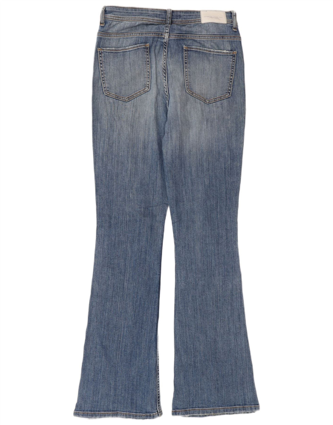 Damskie jeansy rozkloszowane Zara EU 38 Small W28 L32 Niebieskie