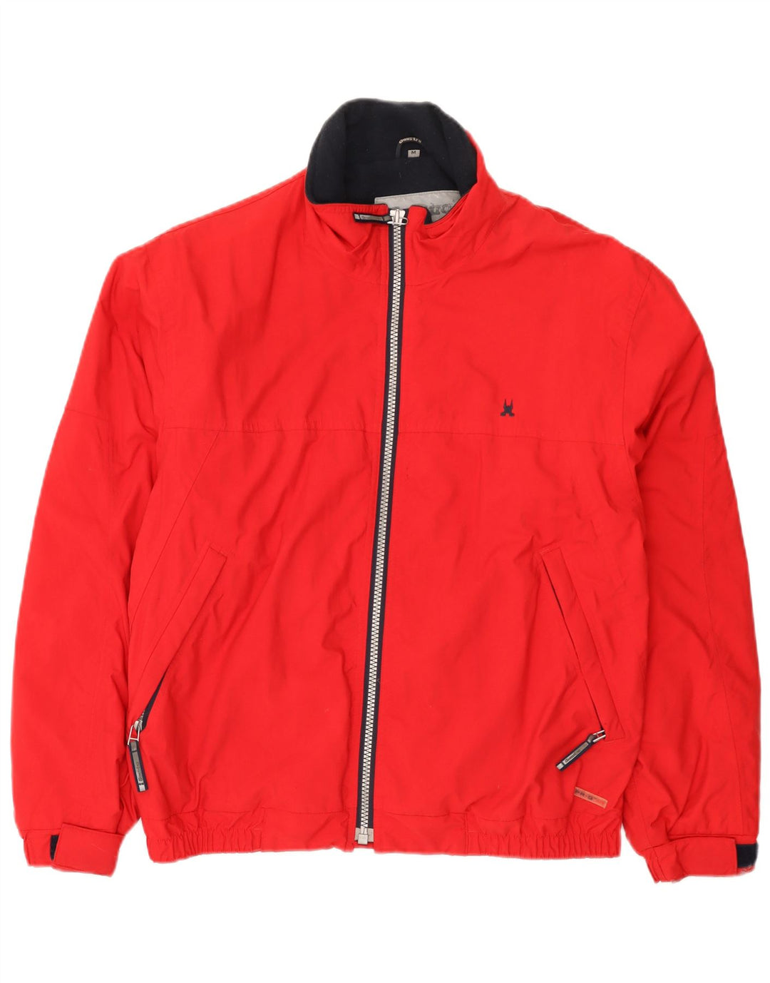 Jaqueta corta-vento masculina Gaastra UK 38 nylon vermelho médio