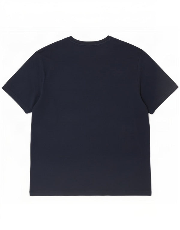 Reebok Mens Graphic T-Shirt Top Large Navy Blue