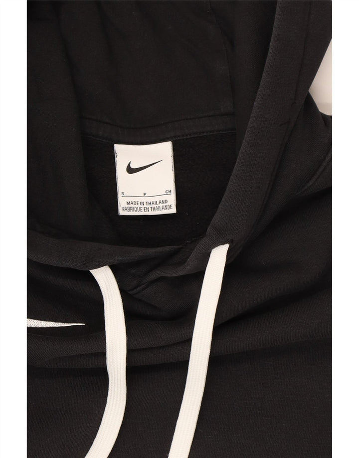 NIKE Mens Hoodie Jumper Small Black Vintage Nike and Second-Hand Nike from Messina Hembry 