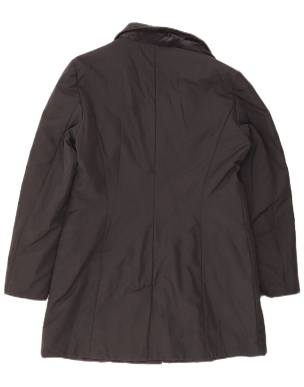 Max & Co. Damenmantel UK 16 Large Marineblau Polyester