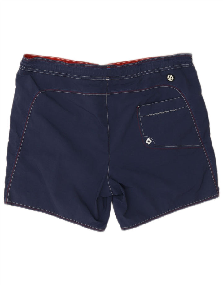 Colmar Mens Graphic Swimming Shorts IT 48 Medium Navy Blue Polyamide