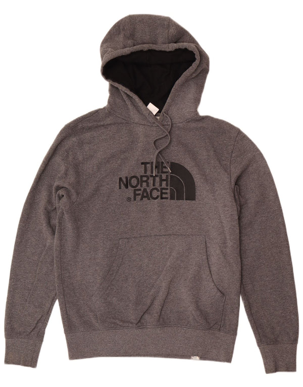 Felpa con cappuccio da uomo con vestibilità regolare grafica The North Face grigio medio chiazzato