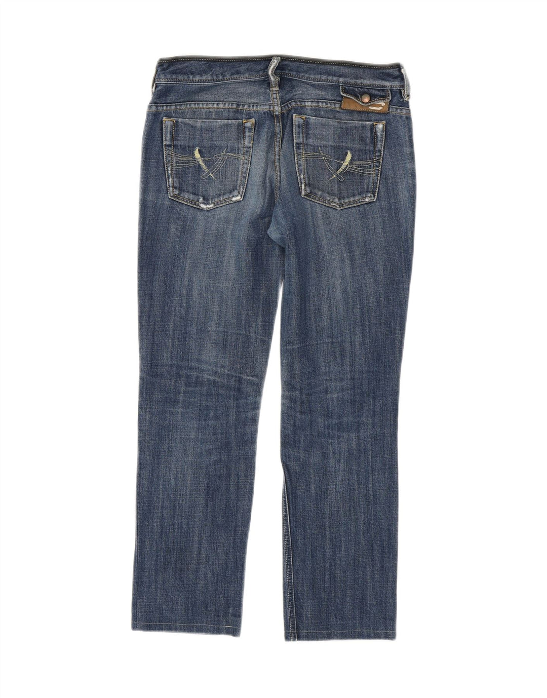 Diesel Dame BEBEL Slim Jeans W28 L27 Blå Bomuld