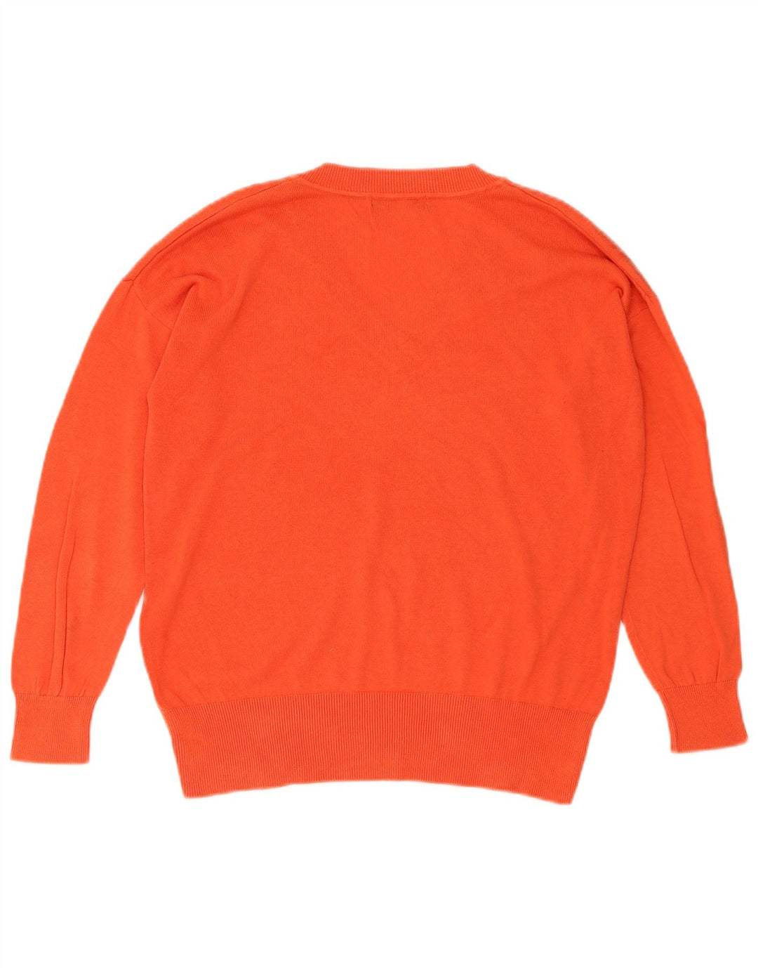 Marks & Spencer Suéter con Cuello en V para Mujer UK 40 Mediano Rojo