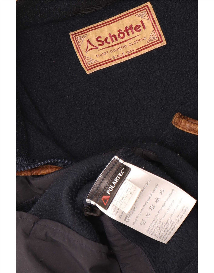 Schoffel Womens Fleece Gilet UK 16 Large Navy Blue Polyester