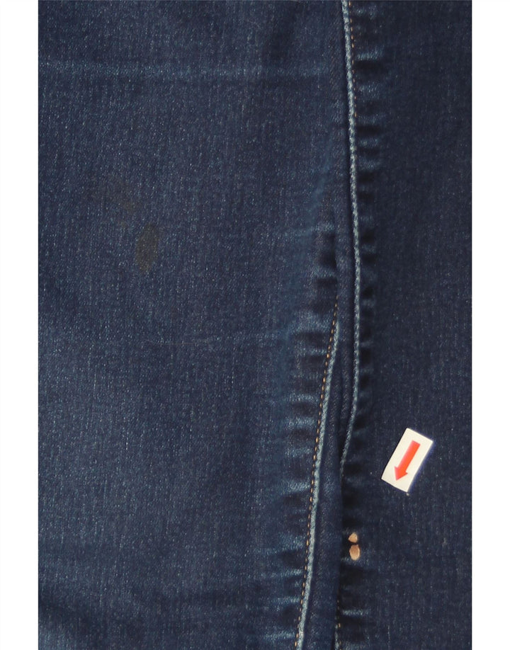 LEVI'S Womens 712 Slim Jeans W29 L30 Navy Blue Cotton