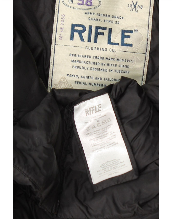 Rifle Womens Padded Jacket UK 18 XL Black Polyamide