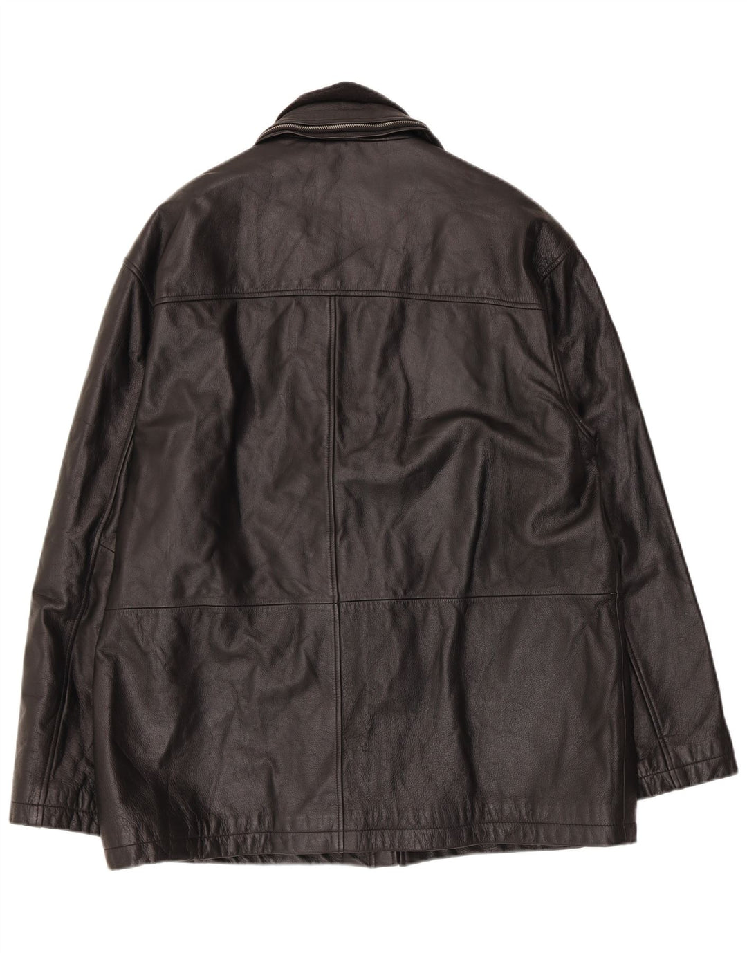 Kartel Chaqueta de cuero para hombre UK 42 XL Negro