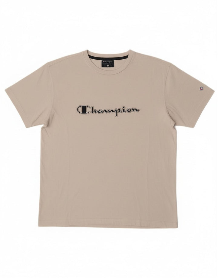 Champion T-Shirt Graphique Homme XL Blanc