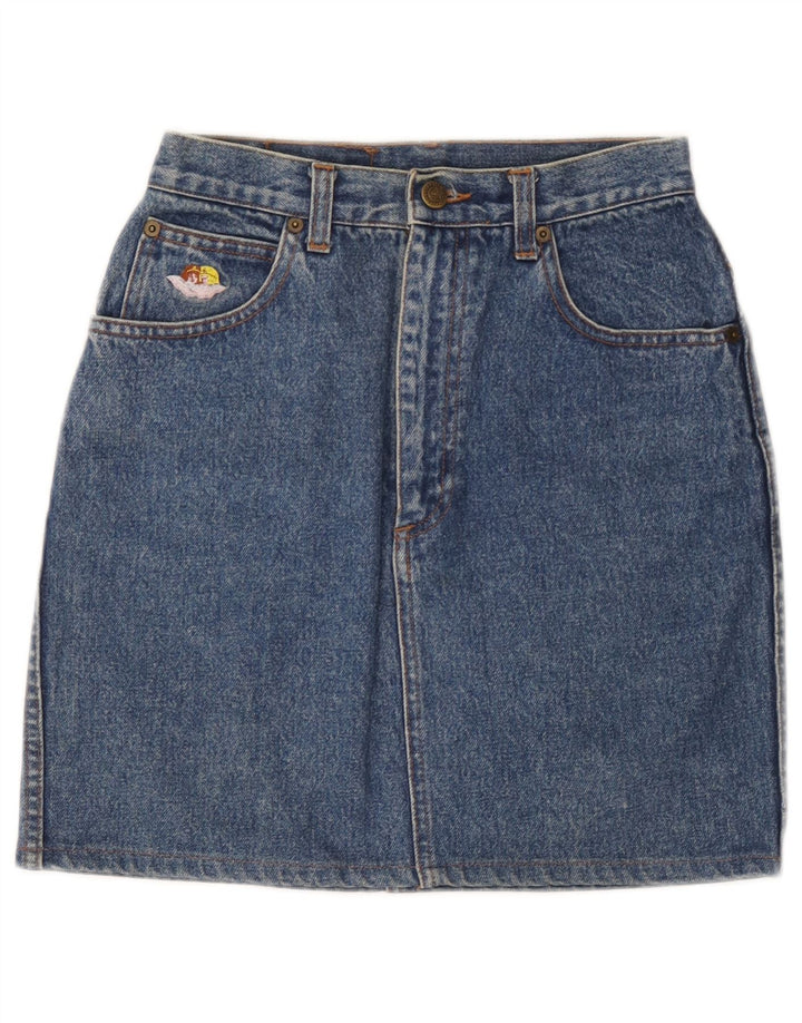 Fiorucci Womens Denim Skirt W29 Medium  Blue