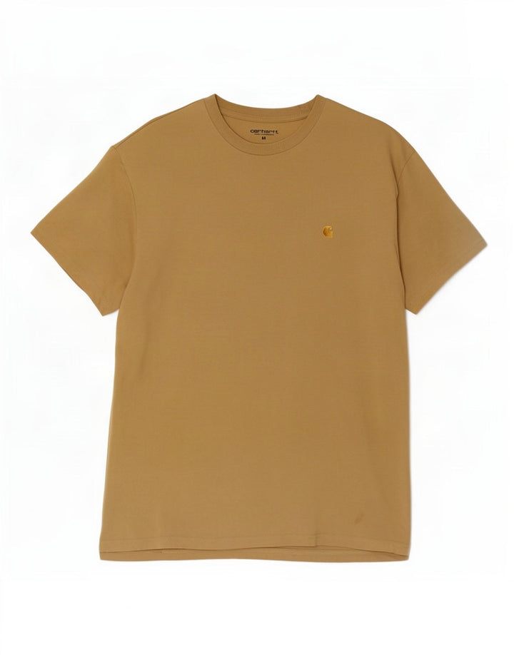 Carhartt T-Shirt Homme Marron Moyen Coton