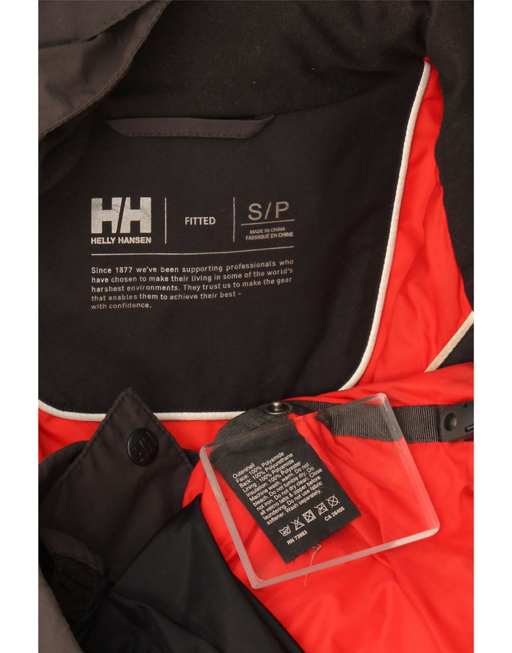 Giacca a vento con cappuccio da uomo Helly Hansen UK 36 Small Grey Colourblock