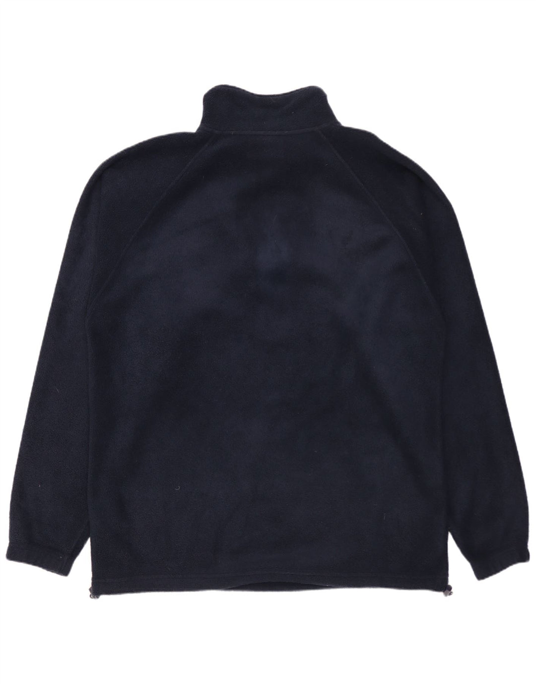 Kappa herre lynlås hals fleece jumper stor marineblå polyester