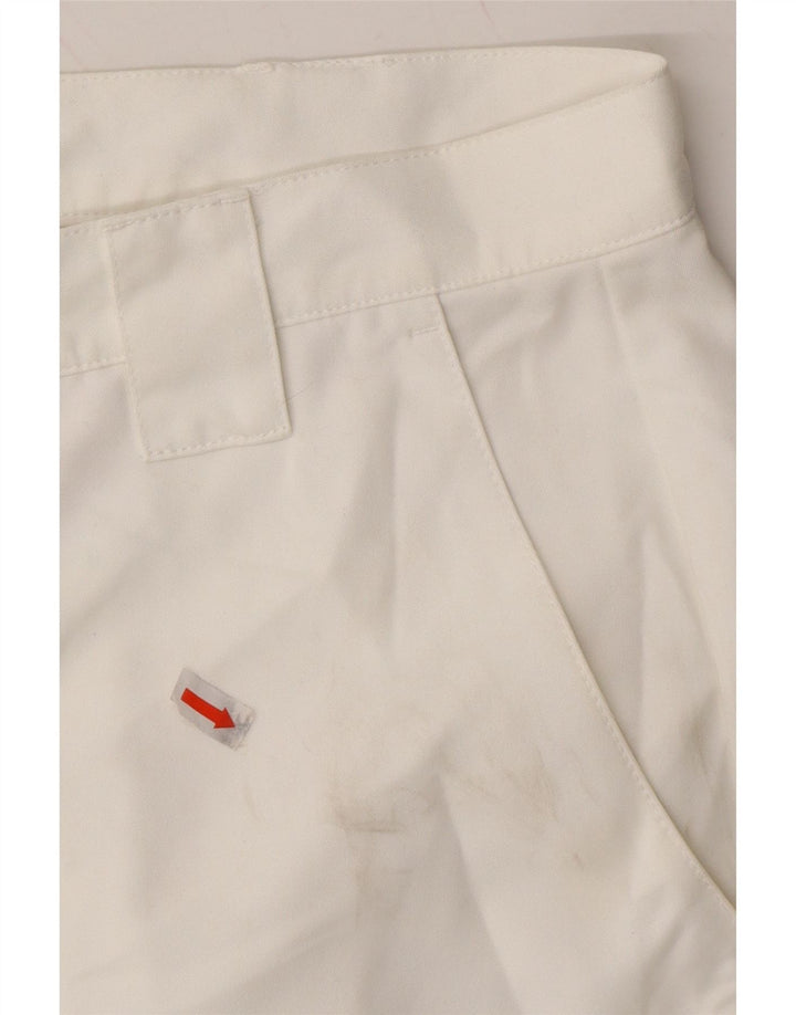 NIKE Mens Chino Shorts W38 XL White Polyester Vintage Nike and Second-Hand Nike from Messina Hembry 