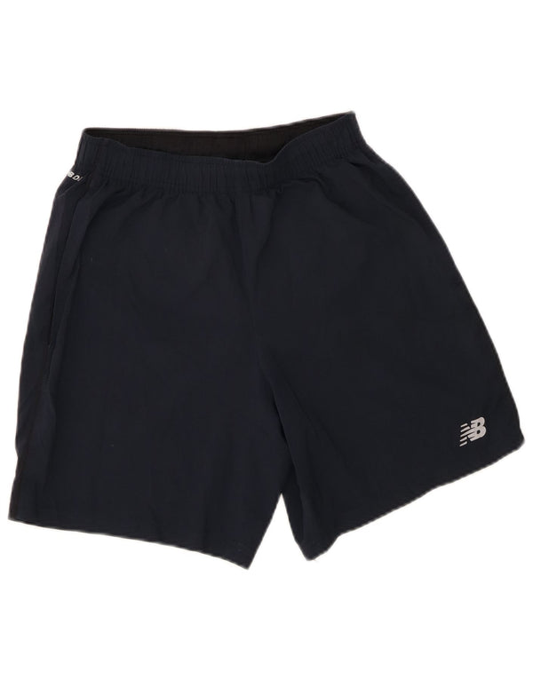 Pantaloncini sportivi da uomo New Balance piccoli blu navy