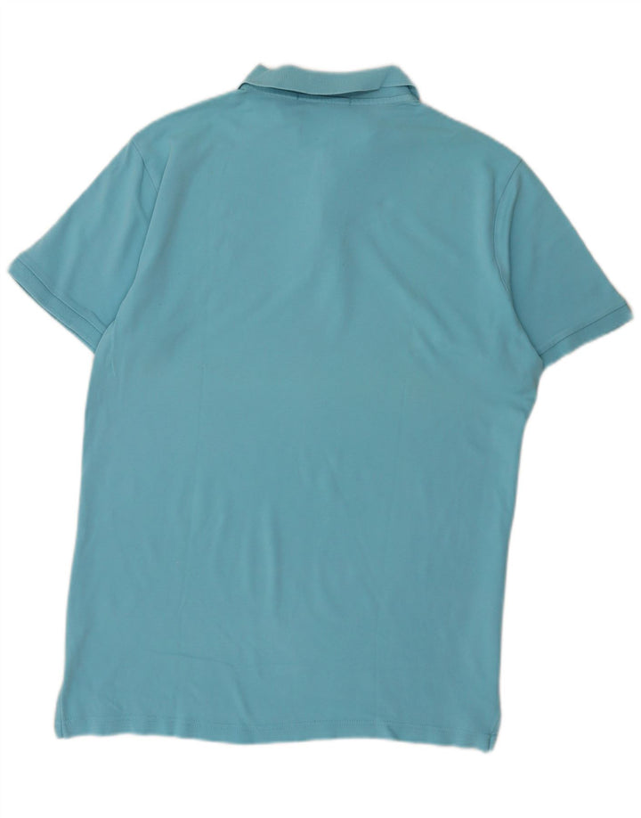 U.S. Polo Assn. Mens Polo Shirt Medium Blue Cotton