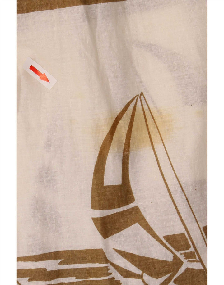 Gonna longuette con grafica trasparente da donna Marc Aurel W30 a righe marrone medio