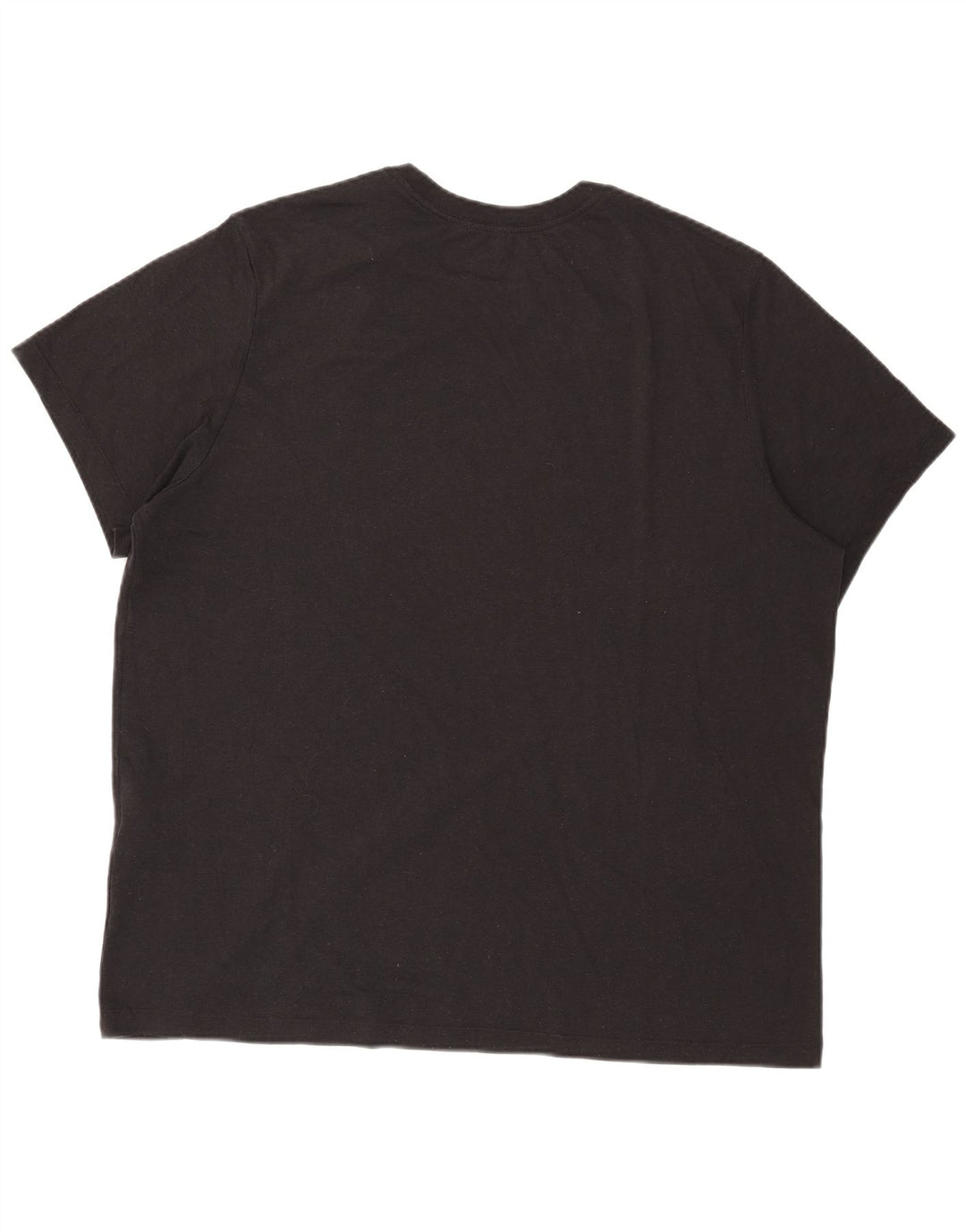Nike Mens Dri Fit Graphic T-Shirt Top 2XL Black Polyester