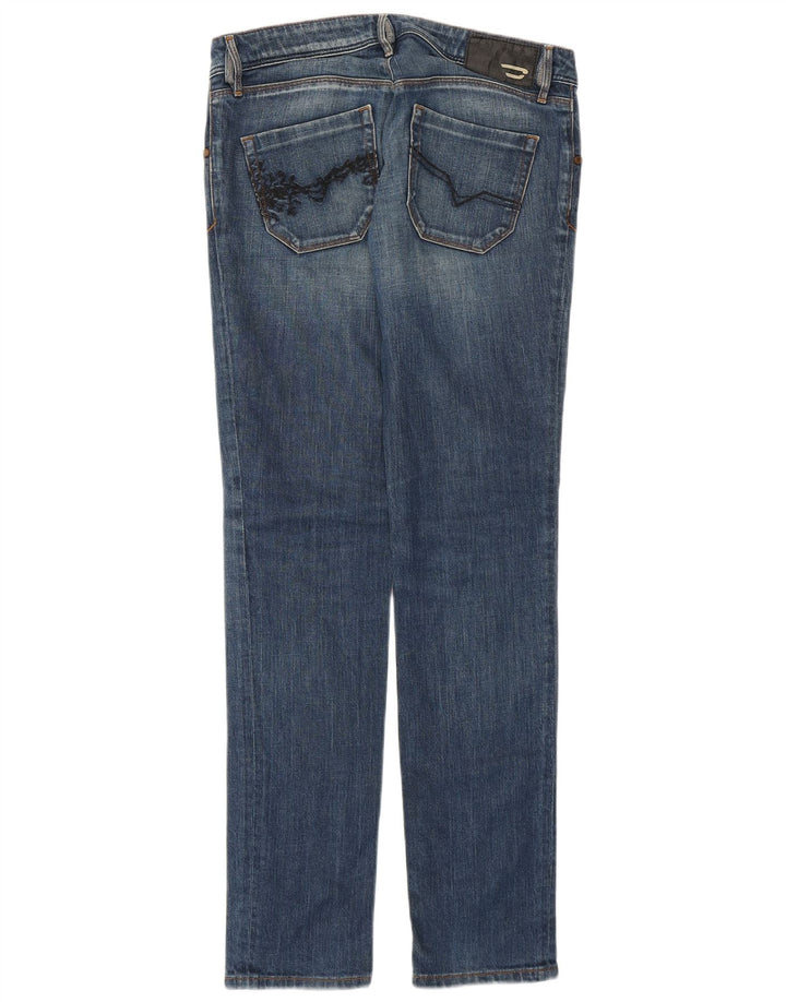 Diesel Womens Nevy Slim Jeans  W27 L32 Blue Cotton