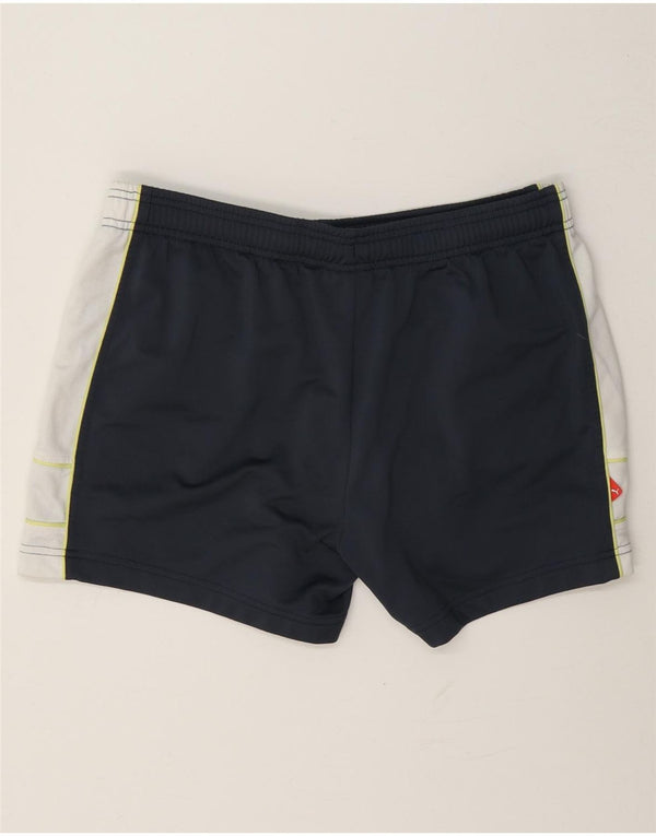 Pantaloncini sportivi da donna Puma UK 16 Large Blu Navy Colorblock