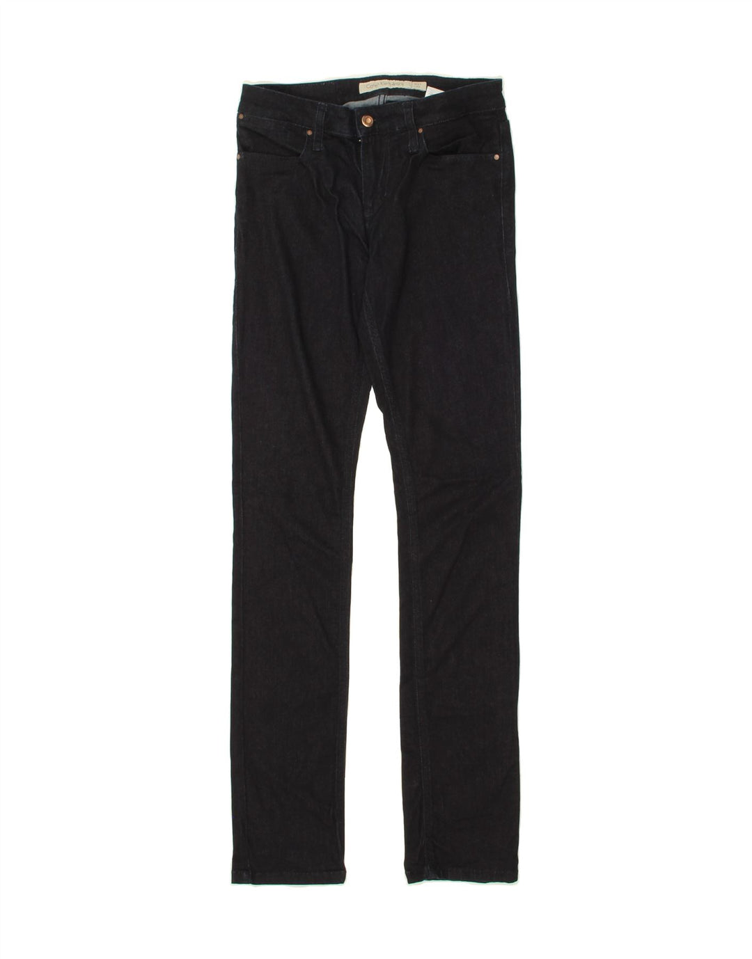 CALVIN KLEIN Womens Skinny Jeans W27 L32 Navy Blue Polyester Vintage Calvin Klein and Second-Hand Calvin Klein from Messina Hembry 