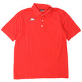 Kappa herre poloshirt Medium rød bomuld