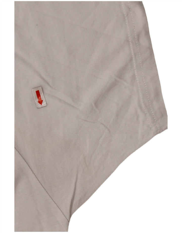 T-shirt da uomo dalla vestibilità classica VANS, taglia grande, in cotone bianco