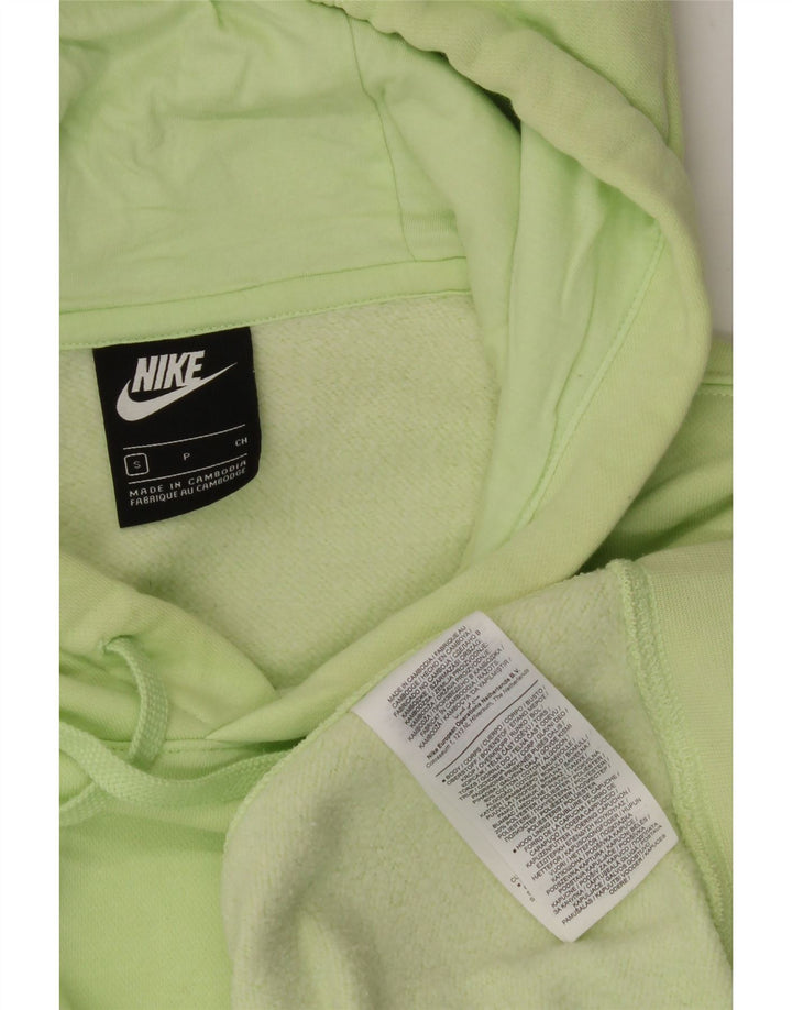 NIKE Mens Hoodie Jumper Small Green Cotton Vintage Nike and Second-Hand Nike from Messina Hembry 