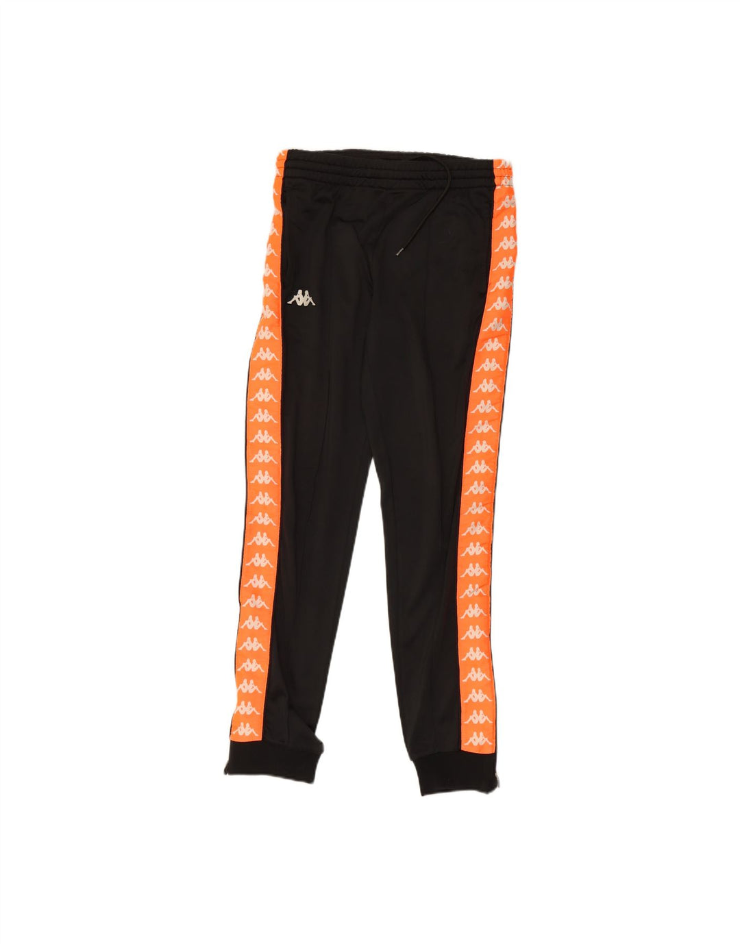 KAPPA Mens Graphic Full Tracksuit XS  Black Colourblock Polyester Vintage Kappa and Second-Hand Kappa from Messina Hembry 