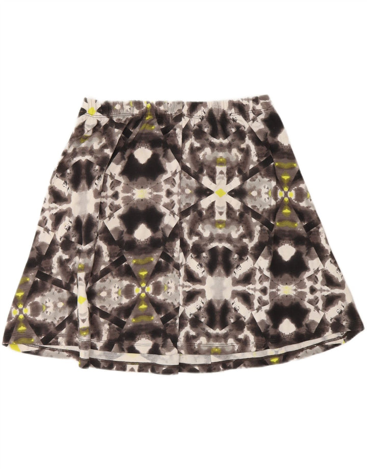 MOSSIMO Womens Tennis Skirt UK 10 Small Grey Tie Dye Polyester