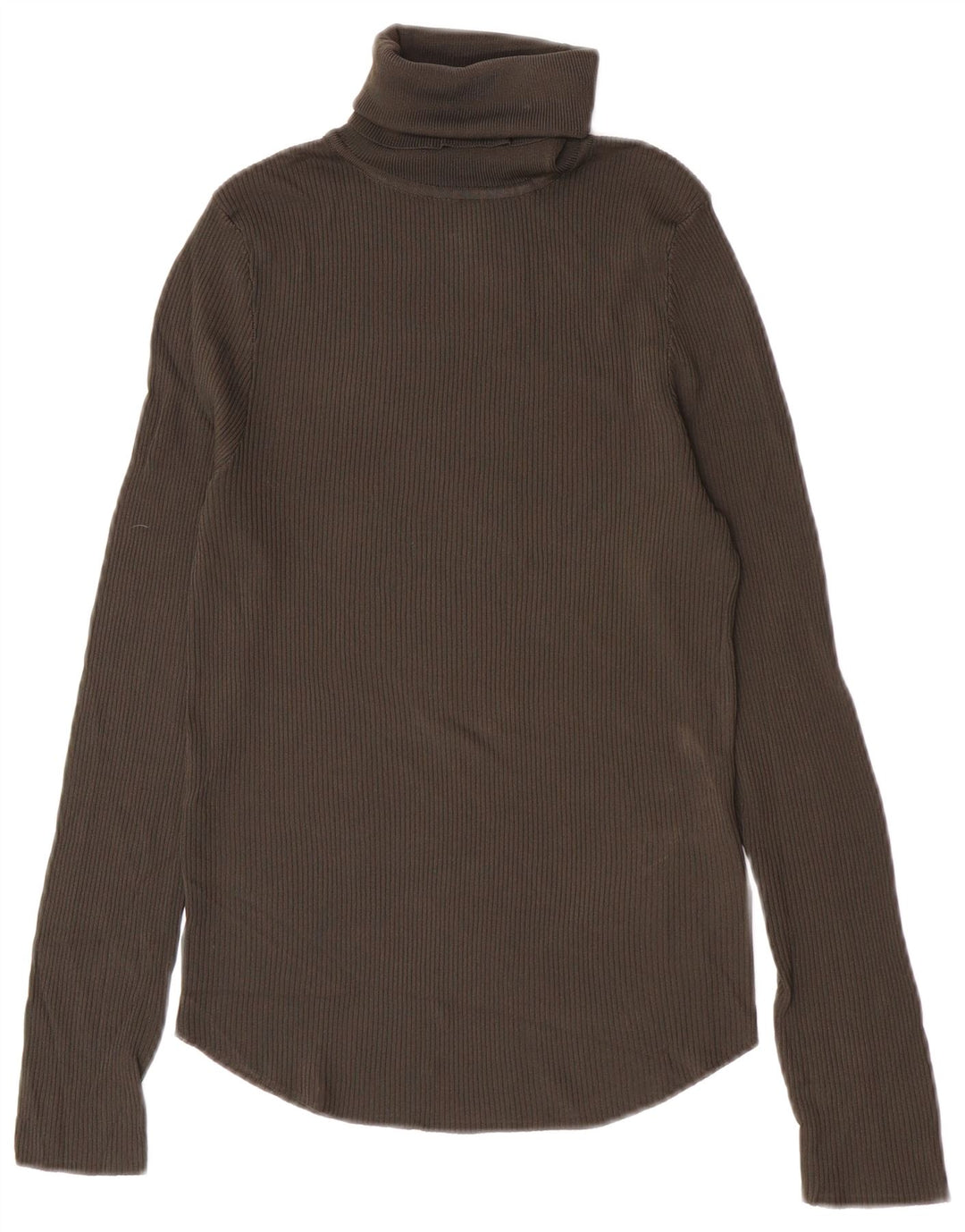 Rollkragenpullover für Damen von Zara, Gr. 12, mittelgraue Viskose
