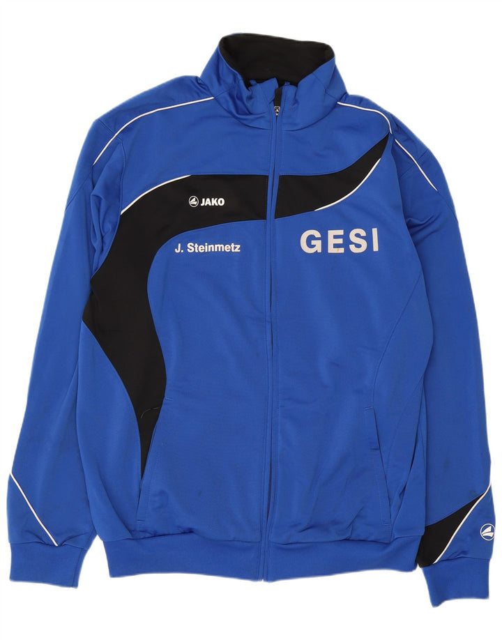 Jako Herre grafisk træningsdragt Topjakke Medium Blue Colourblock Polyester