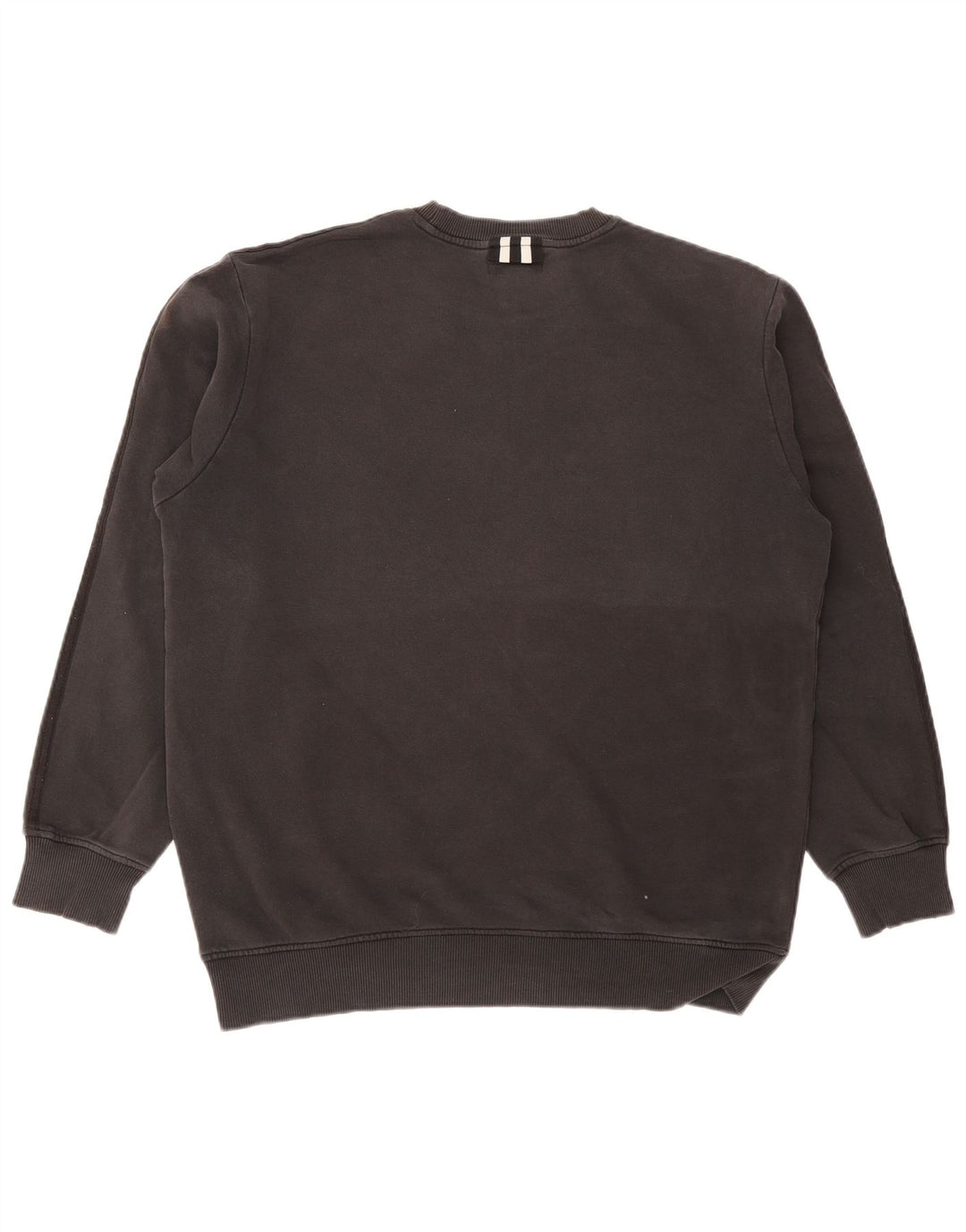 Adidas Sweatshirt til mænd, stor grå bomuld