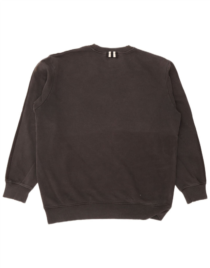 Adidas Sweatshirt til mænd, stor grå bomuld