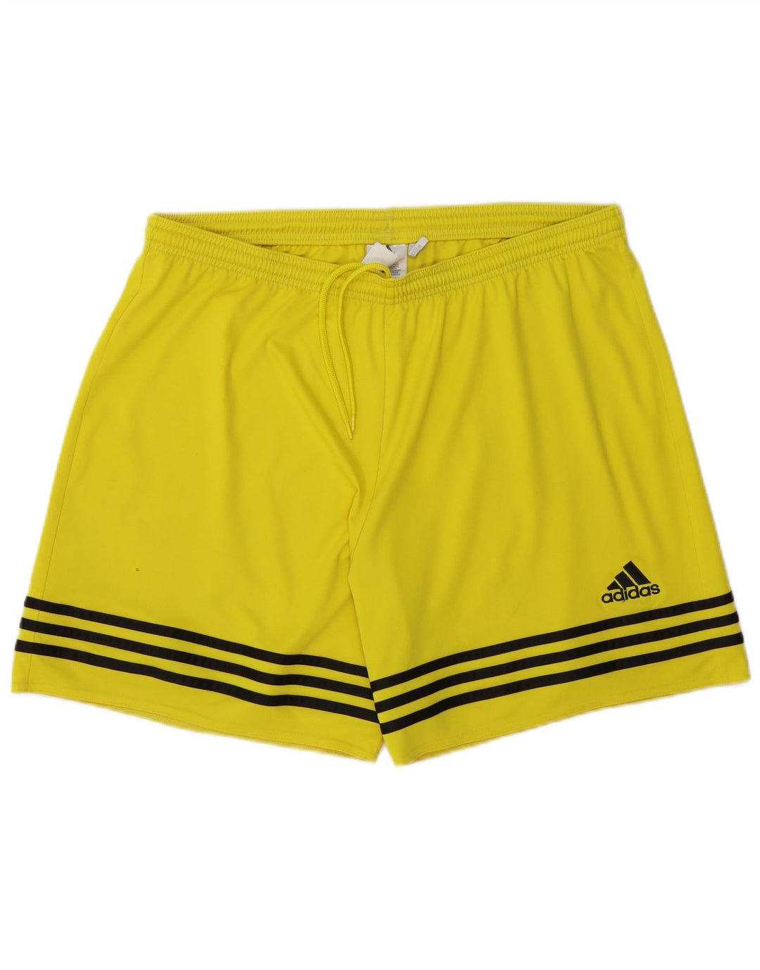 Adidas Short de sport Climalite pour homme, grand jaune, polyester