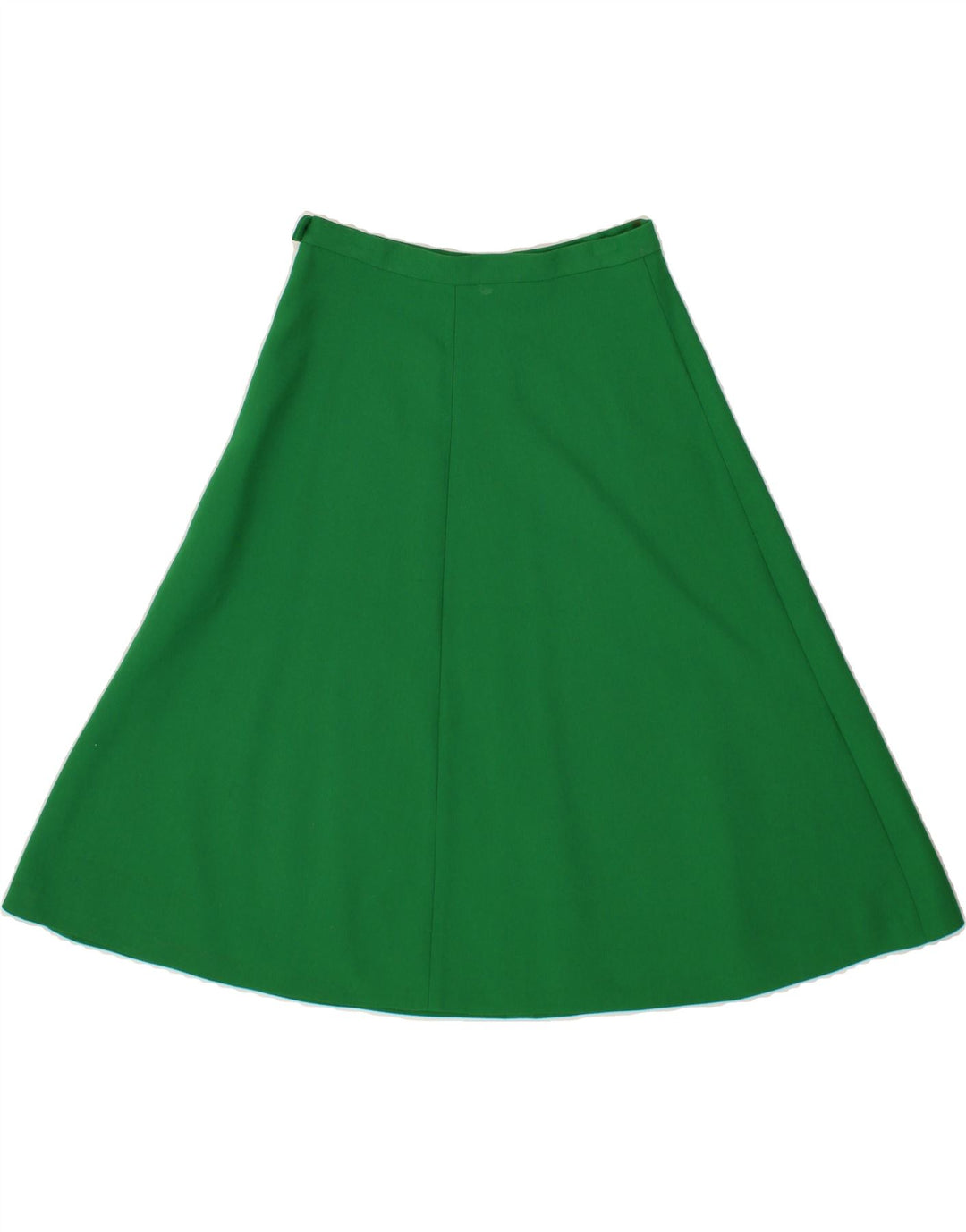 VINTAGE Womens A-Line Skirt W26 Small Green Vintage Vintage and Second-Hand Vintage from Messina Hembry 