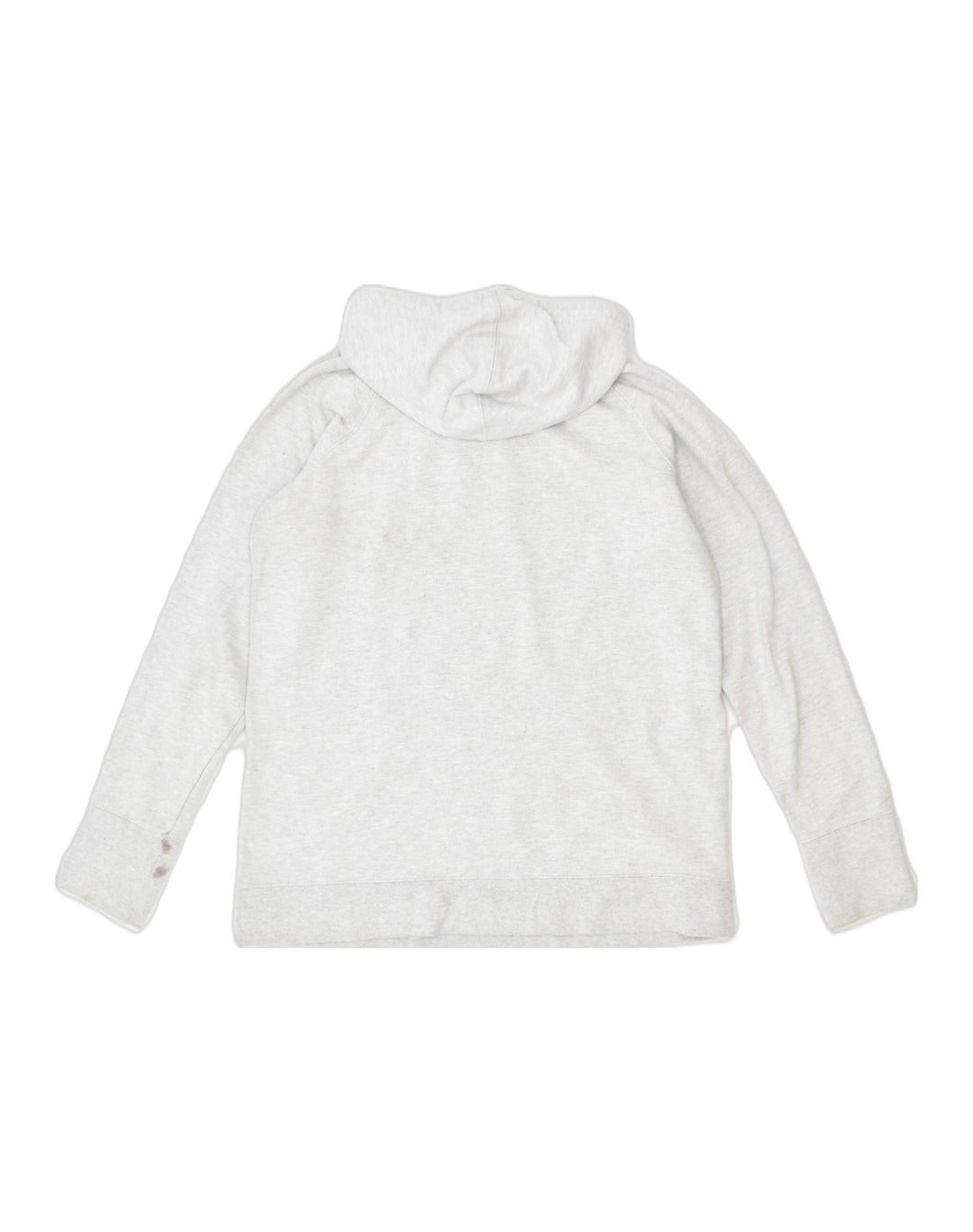 CHAMPION Womens Hoodie Jumper UK 12 Medium Off White Cotton | Vintage | Thrift | Second-Hand | Used Clothing | Messina Hembry 