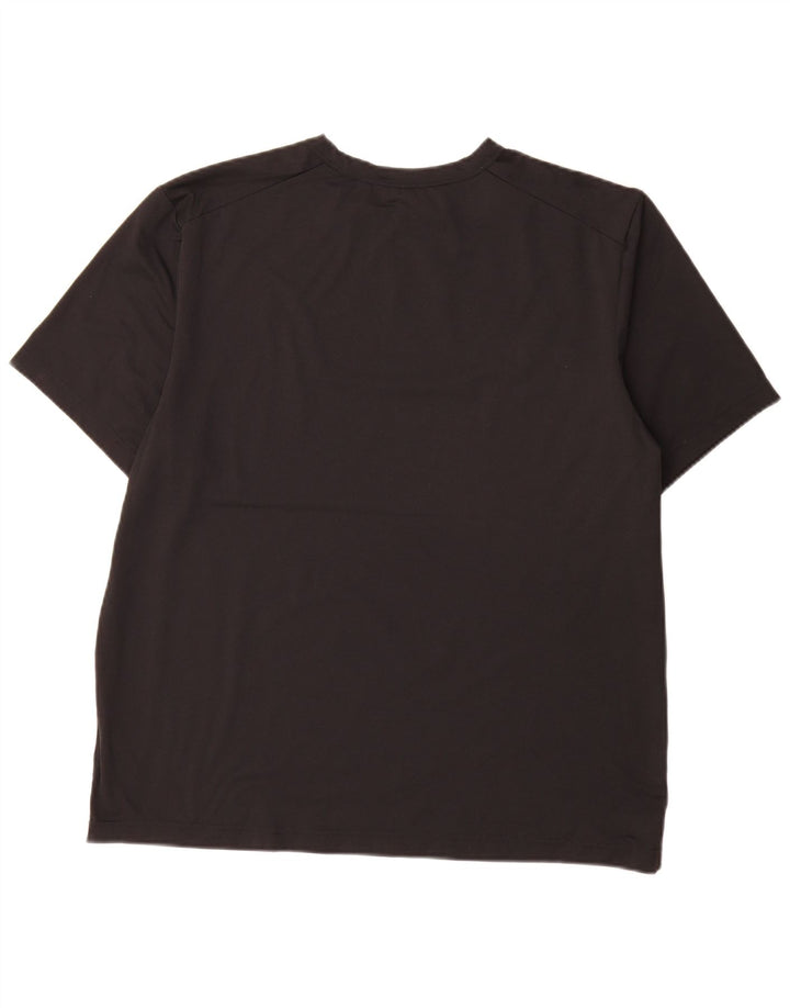 Ανδρικό T-shirt Nike Dri Fit Top Large Μαύρο Πολυεστέρας