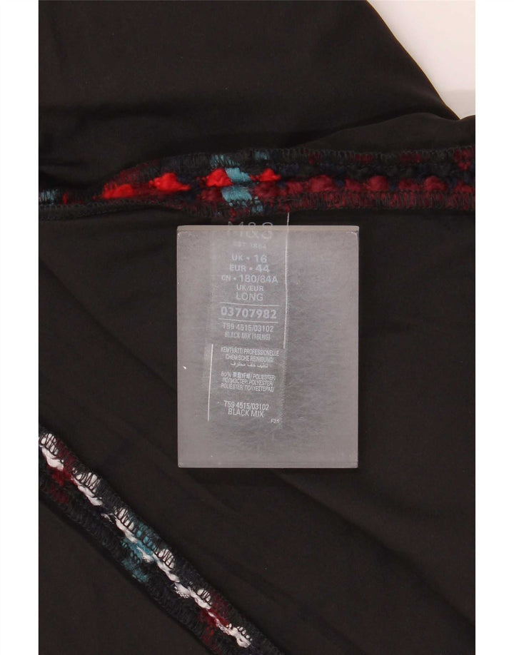 Marks & Spencer Γυναικεία μίνι φούστα UK 16 μεγάλη W34 πολύχρωμη επιταγή