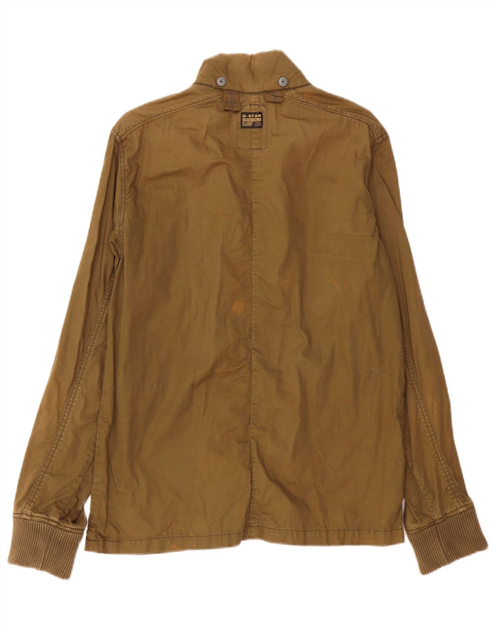 G-STAR Herre Utility Jacket UK 40 Large Khaki Cotton